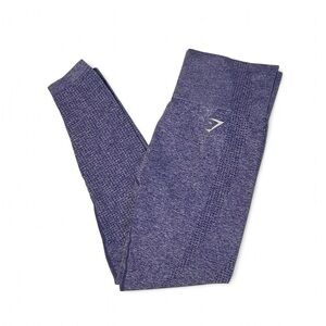 Gymshark Heathered Purple Leggings
